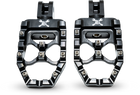 Burly Brand MX-Evollution Pegs - M8 Softail Passenger — Harley-Davidson Street Glide, Softail Fat Boy 114, Road King Special (2017-2026)