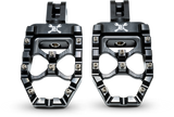 Burly Brand MX-Evollution Pegs - M8 Softail Passenger — Harley-Davidson Street Glide, Softail Fat Boy 114, Road King Special (2017-2026)