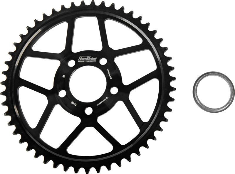 Harddrive Rear Steel Sprocket - 51t Flat 1984-2022