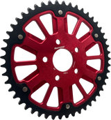 Supersprox Stealth 51T Red Rear Sprocket - Harley-Davidson Touring, Softail & Dyna