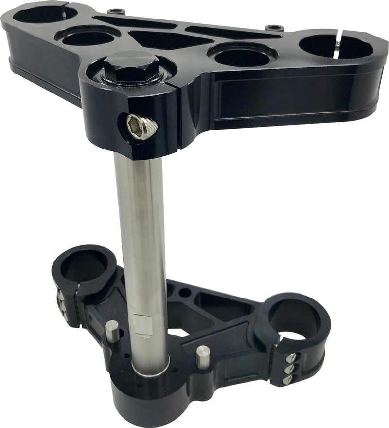 Pro One MXV1 Triple Clamp - 39mm Triple Tree Black Anodized