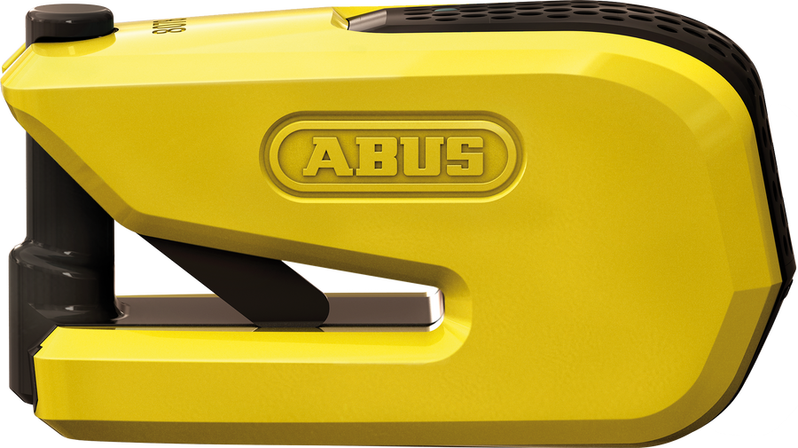 Abus Smartx 8078 3D Alarm Disc Lock - Yellow