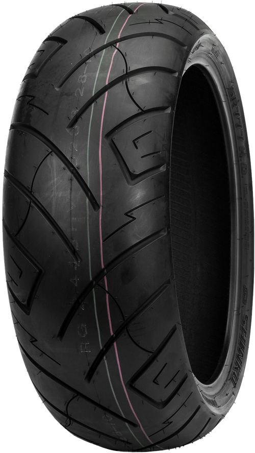 Shinko Black Wall SR777 & SR777 H.D. Tire - 777r Cruiser HD Rear 240/40r18 79v…
