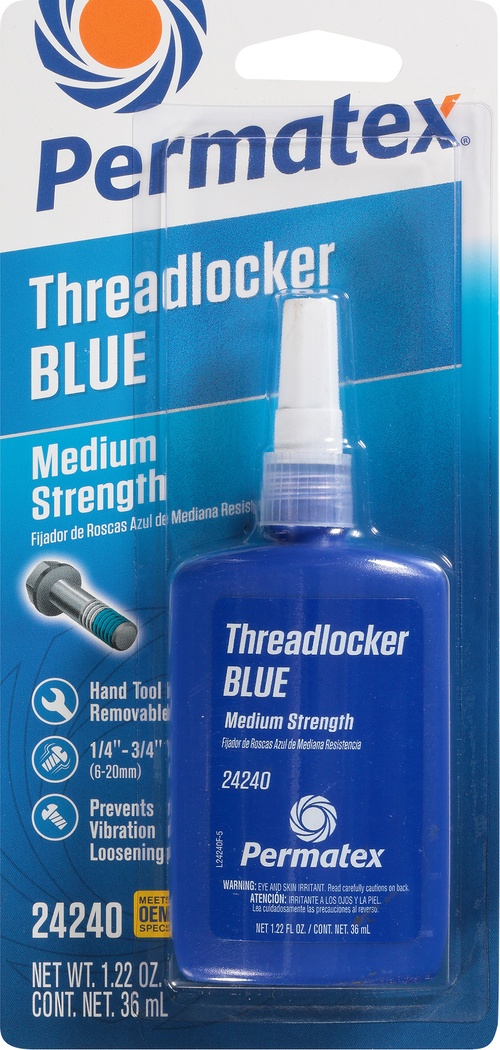 Permatex Liquid Threadlocker - Blue 36 ML