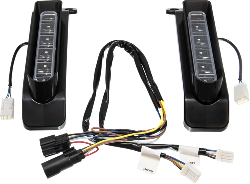 Letric Lighting Co Saddlebag Filler LED Inserts - Black
