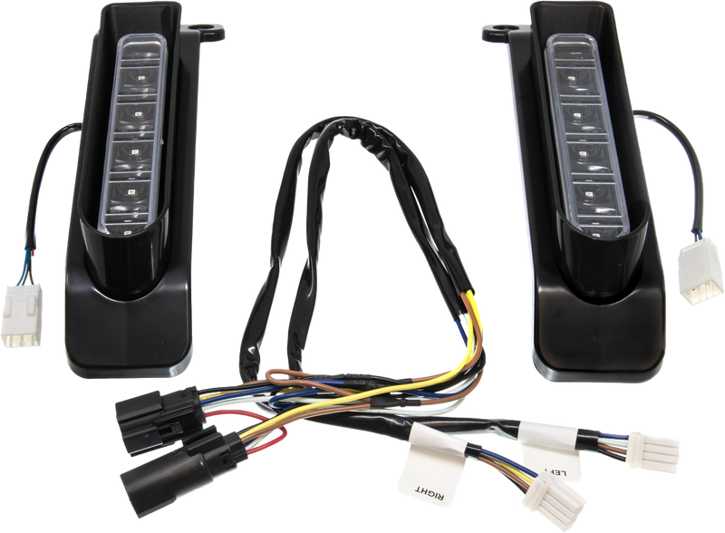 Letric Lighting Co Saddlebag Filler LED Inserts - Black