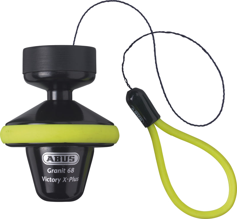 ABUS Granit Victory 68 Disc Lock - Roll UP Yellow