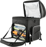 Nelson-Rigg Destination Sissybar Bag Black/Grey - Harley & Indian V-Twin