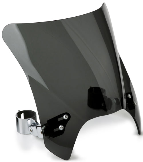 National Cycle Mohawk Windshield - Dark Tint Chrome Hardware