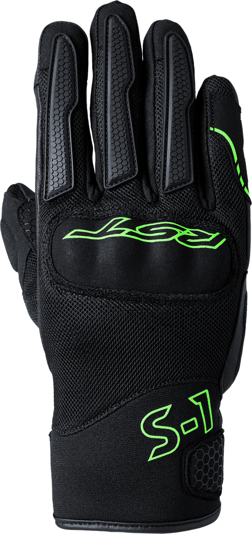 RST S1 Mesh CE Glove - Black/Neon Green SM