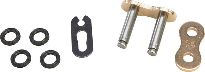 Fire Power O-Ring Sealed Chain Master Link - Clip Master Link 530 Gold