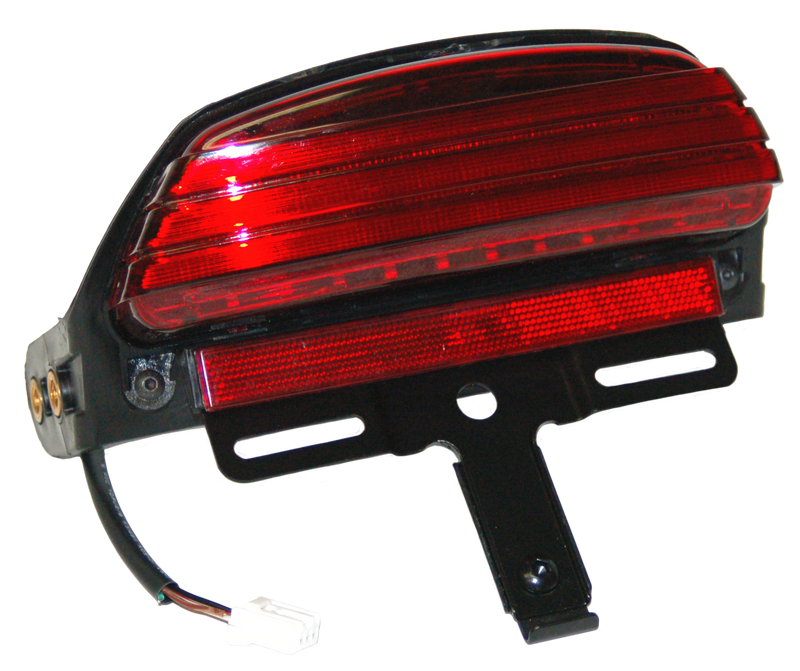 Letric Lighting Co Dyna LED Tailight - RED Lense