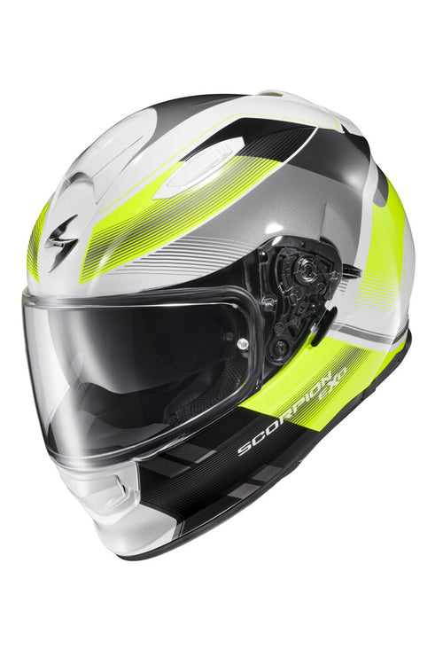 Scorpion EXO Ryzer Full-Face Helmet - Edge HI-VIZ 2X