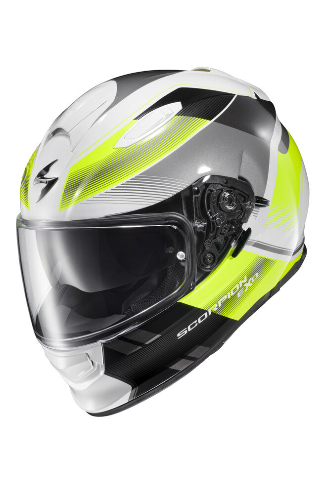Scorpion EXO Ryzer Full-Face Helmet - Edge HI-VIZ 2X
