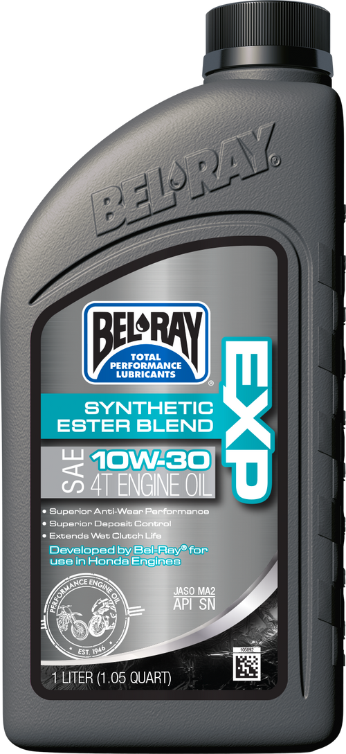 Bel-Ray EXP Semi-Synthetic Ester Blend 4T Engine Oil - SYN Ester Blend Engine O…
