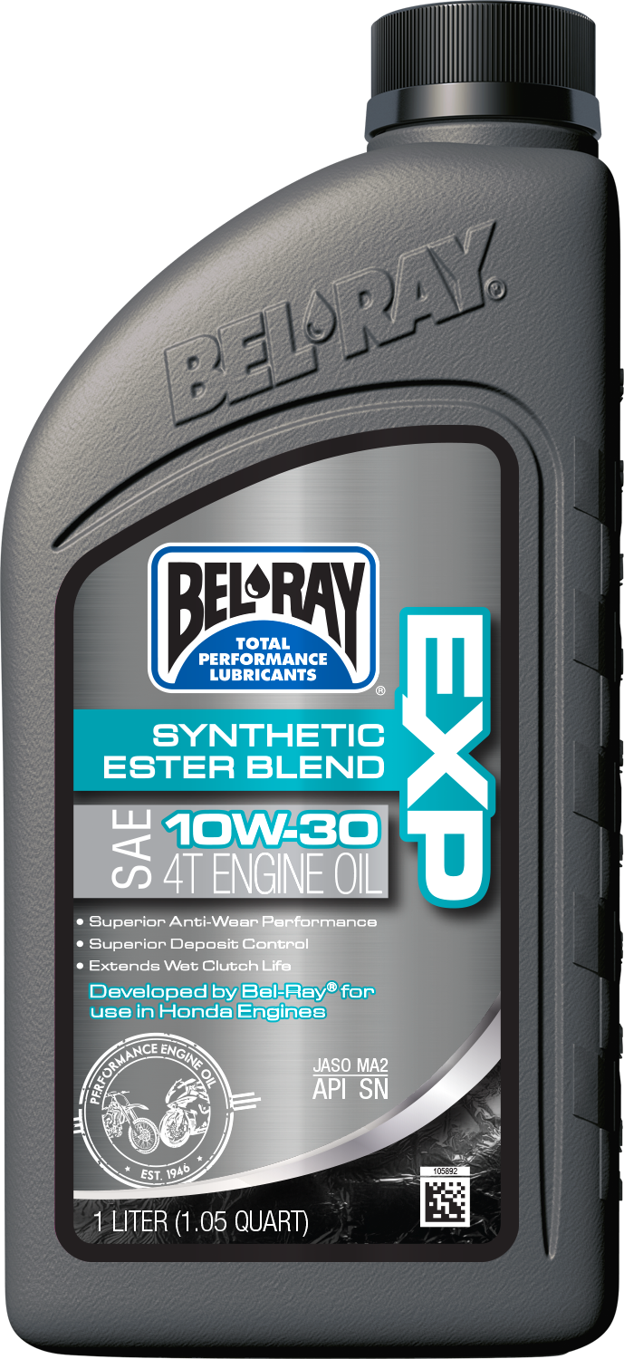 Bel-Ray EXP Semi-Synthetic Ester Blend 4T Engine Oil - SYN Ester Blend Engine O…