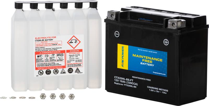 Fire Power Maintenance Free Sealed Battery - Ctx20hl-BS-FT Maintenance Free