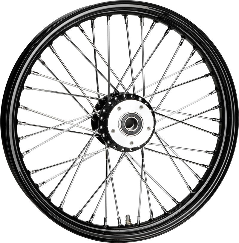 Harddrive Front Spoke Wheels - 40-SPK SD/DD Black 19x2.15 NG-HUB 3/4