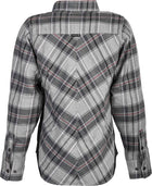 Highway 21 Rogue Flannel Pink/Grey XL Riding Shirt - Women's Harley & Indian V-Twin