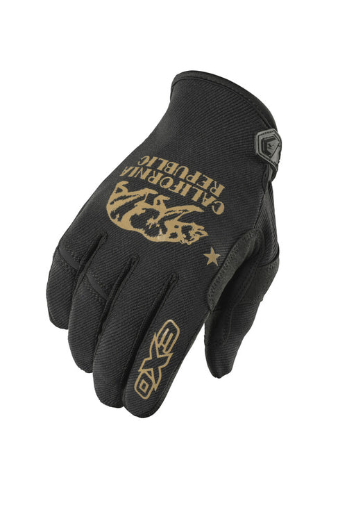 Scorpion EXO Moto-Flex Golden State Gold/Black XL Gloves - Harley & Indian V-Twin