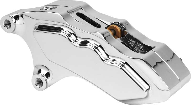 Hawg Halters Inc 6 Piston Caliper Kits - Pist Diff Front Caliper L/H Chrome W/…