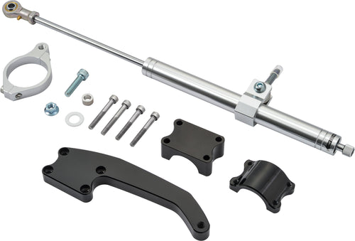 Harddrive Steering Damper - Silver 2017-2025 FLT