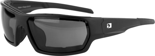 Bobster Tread Sunglasses - Matte Black W/Smoked Lens Removable Foam