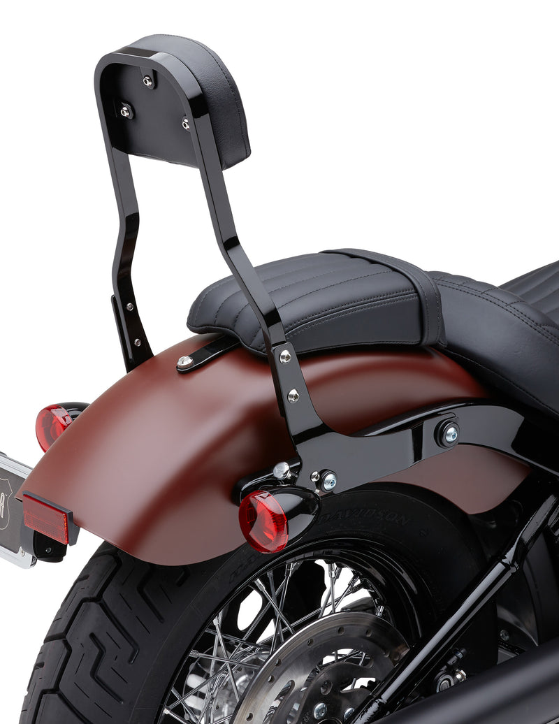 Cobra DETACHABLE BACKREST SHORT - Black Flde/Flsl/Fxbb 2018-2025