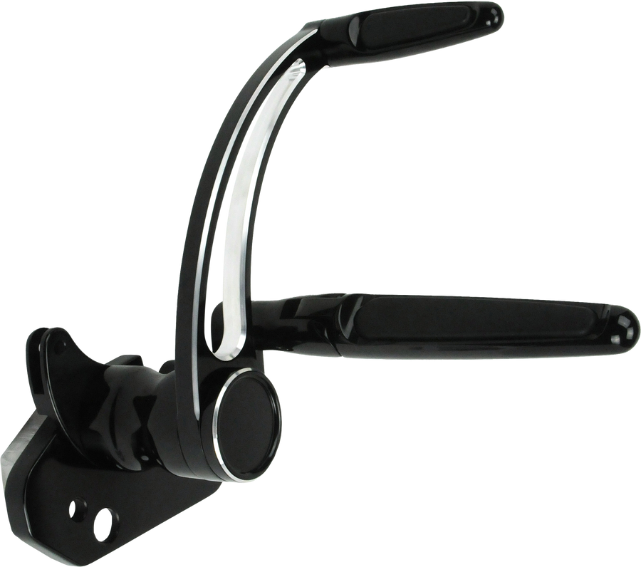 Hawg Halters Inc FLH Forward Controls - Cntrls Black Slotted FLH 2014-2025