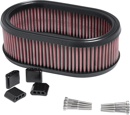 Kens Factory Next Level Air Cleaner - Filter AC KIT Black