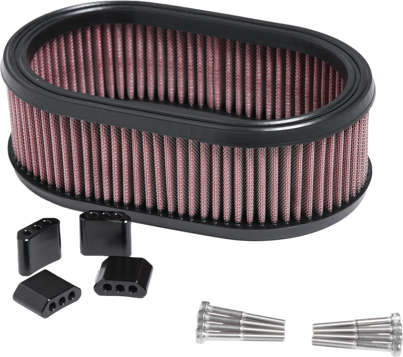 Kens Factory Next Level Air Cleaner - Filter AC KIT Black