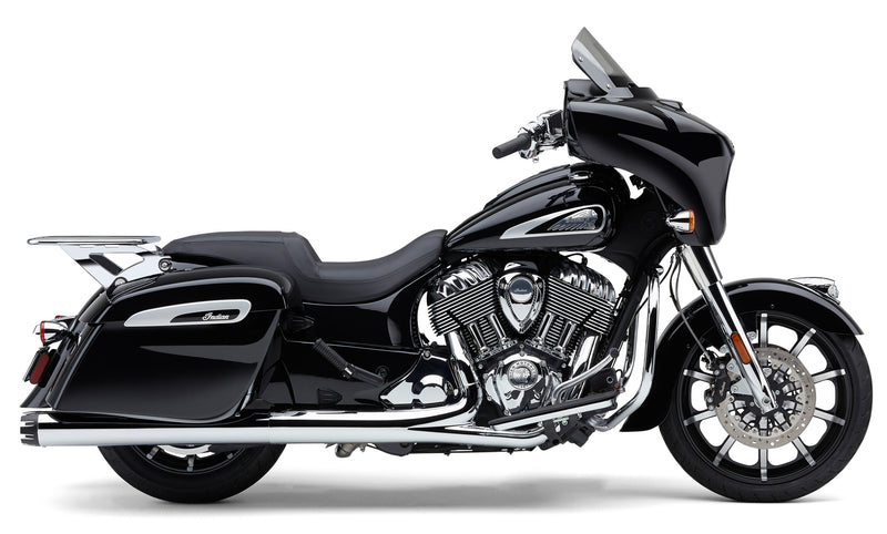 Cobra Detach Big-A Backrest Flat Rack - Bckrst Flat Rack Chrome Chieftain 2014-…