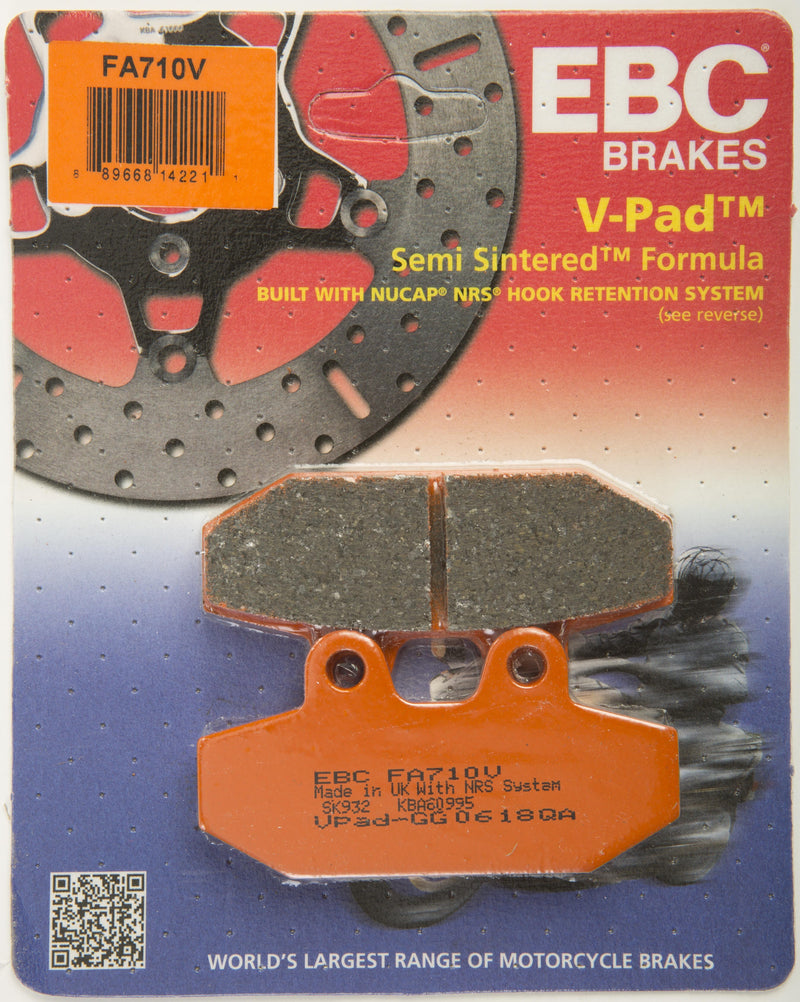EBC V Pads - Fa710v Semi-Sintered V Series