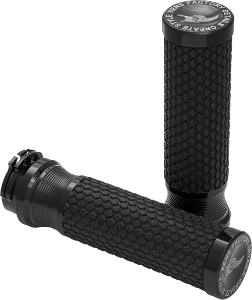 Kens Factory Next Level Grips - Course Knurl Cable 1