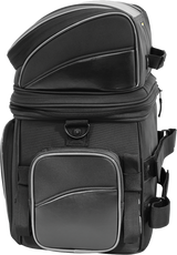 Nelson-Rigg Route 1 Getaway 32L Expandable Bag - Black Harley & Indian V-Twin