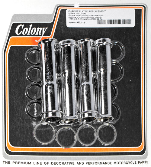 Colony Machine Lower Pushrod Cover Kit - Outer 1984-1999 BT 1986-1990 XL