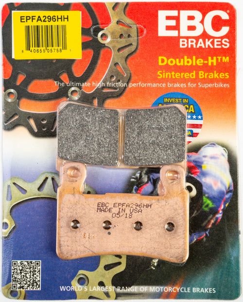 EBC Extreme Pro Brake Pads - Epfa296hh Extreme PRO Brake Pads