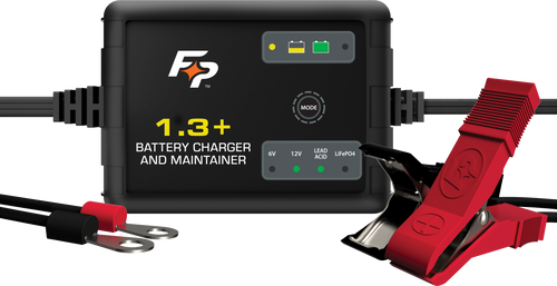Fire Power Battery Charger 6V & 12V 1.3A - 6v/12v 1.3a