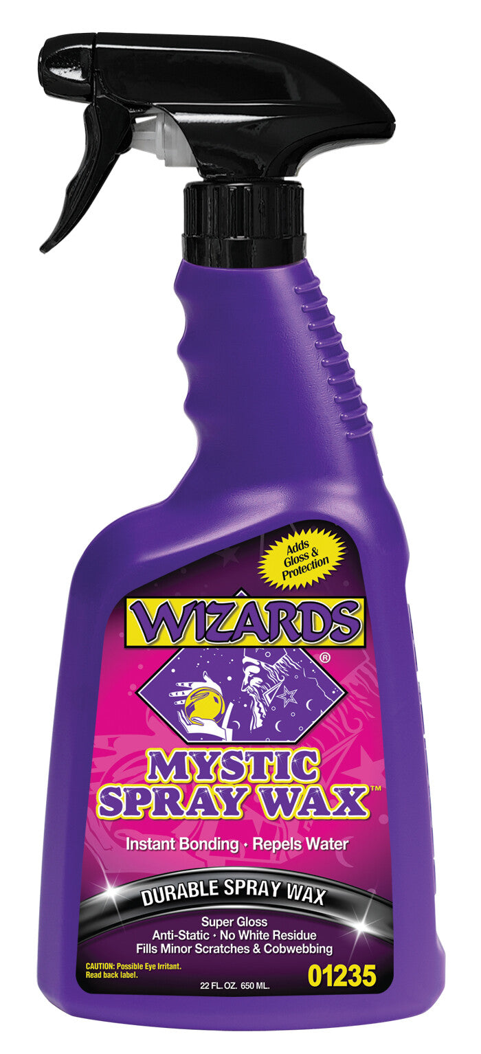Wizards Mystic Spray Wax Finish Detailer - 22oz