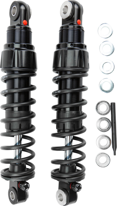 Bazooka Rear Preload/Rebound Adjustable Shocks - 1991-2020 Xl, 1982-1994 FXR 12…