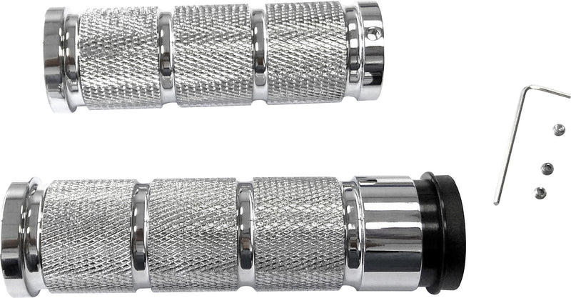 Harddrive Retro Grips - Chrome TBW