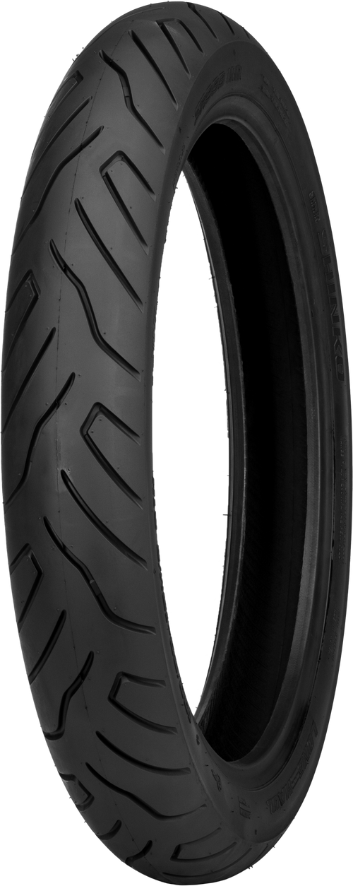 Shinko SR 999 Long Haul Black Wall Tire - Front 100/1990-2019 Reinf. 61h TL