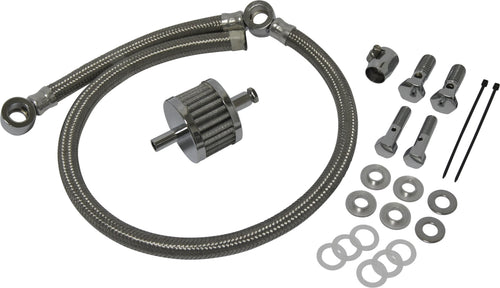 Harddrive Air Cleaner Brackets - 1993-2016 Custom Apps