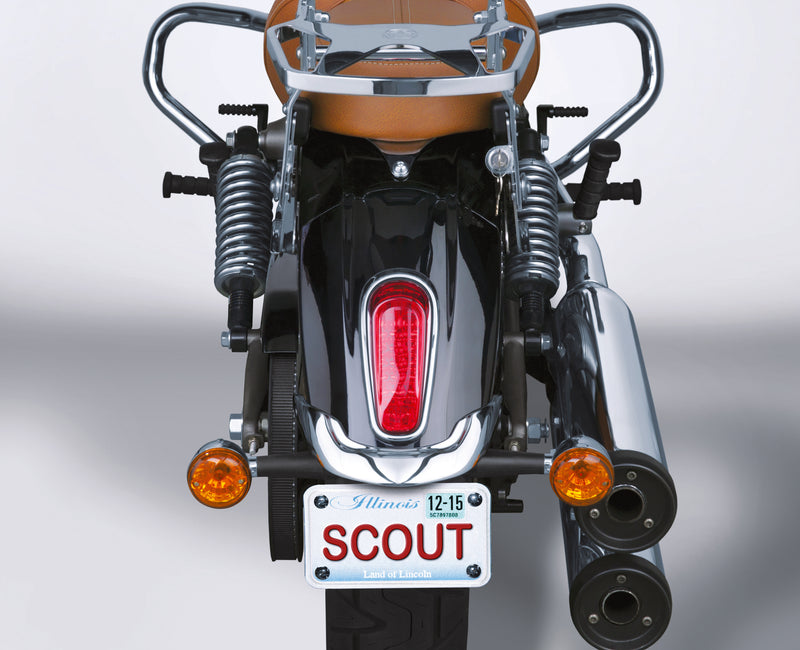 National Cycle Indian Scout Fender Trim - Rear TIP Chrome Indian
