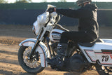 Burly Brand MX Style Floorboards - Black — Harley-Davidson Electra Glide Classic, Softail Heritage Classic, Electra Glide Ultra Classic (1984-2017)