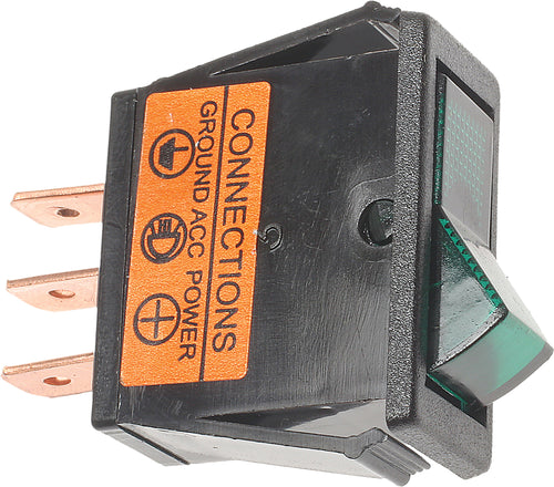 SMP Illuminated Rocker Switch - Harley & Indian V-Twin