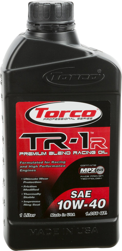 Torco TR-1 MPZ Motorcycle Engine Oil - 10w40 1l