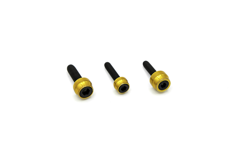 Santoro Fabworx Chacho's Bolt Kit - Gold M8 ENG Trans Prim BLK