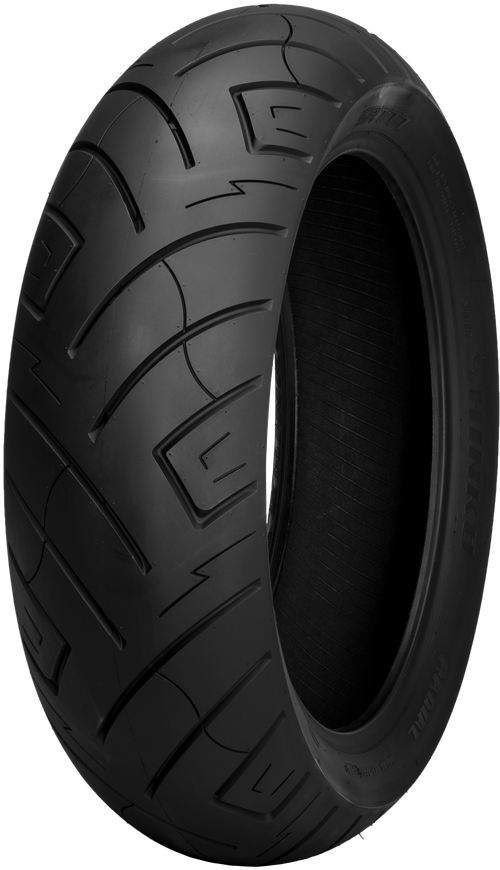 Shinko Black Wall SR777 & SR777 H.D. Tire - 777f Cruiser Front 160/60r18 M/C 70…
