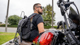 Burly Brand Back Pack Black - Harley & Indian V-Twin